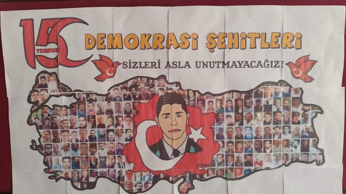 15 Temmuz Demokrasi ve Milli Birlik Günü Panomuz