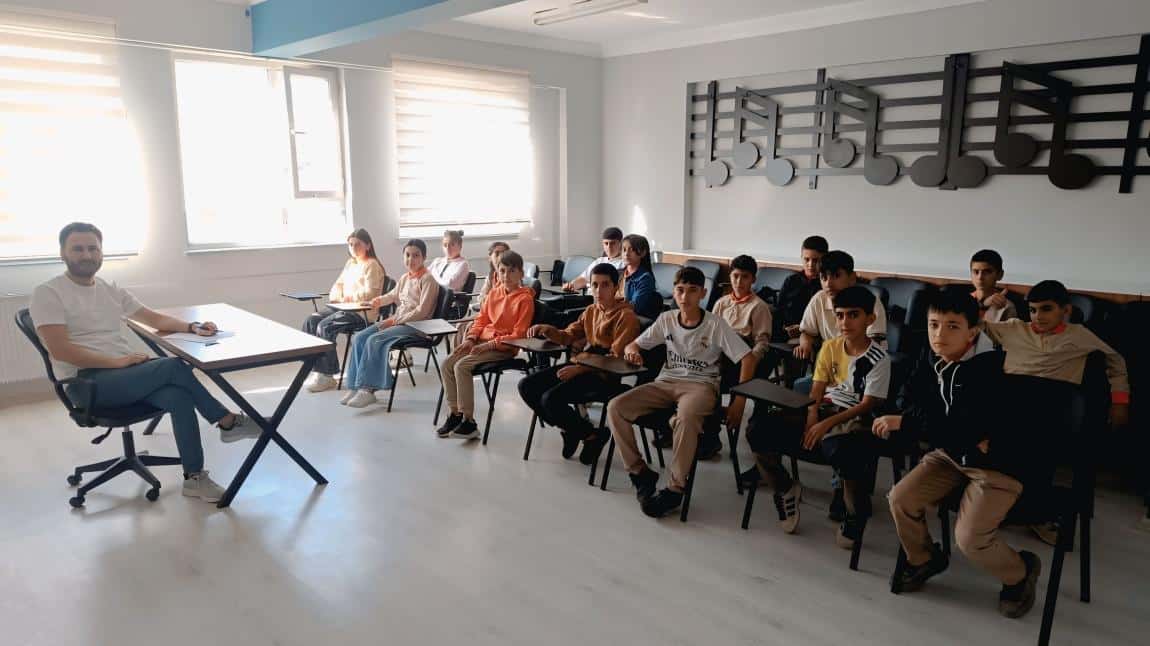 Sınıf Başkanları ile Toplantı Yaptık 